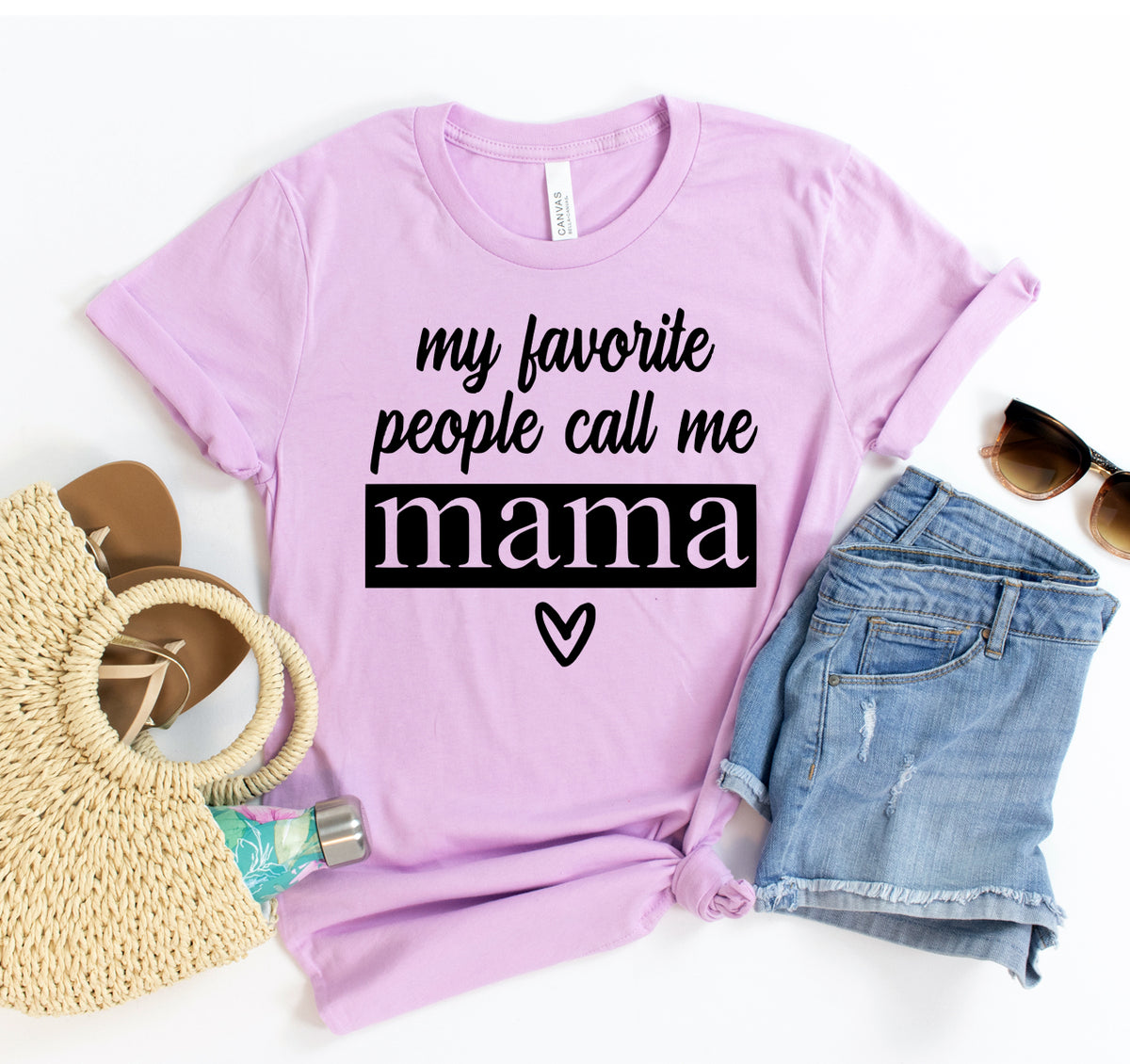My Favorite People Call Me Mama T-shirt